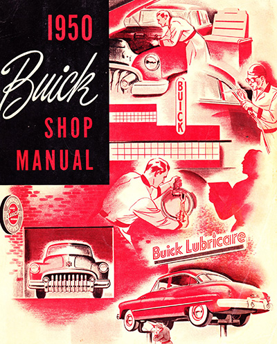 1950 Buick shop manual cover