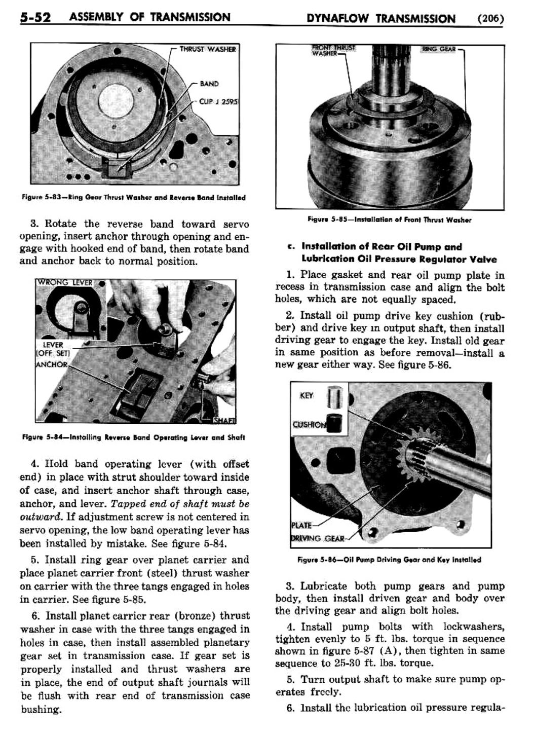 1954 Buick Shop Manual - Dynaflow Page 52 of 58