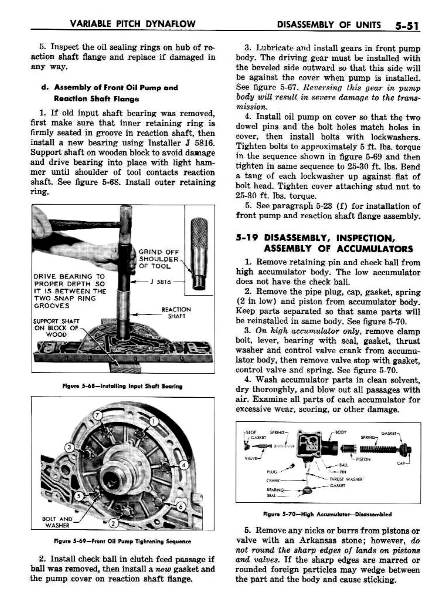 1958 Buick Chassis Service Manual - Dynaflow Page 47 Of 66