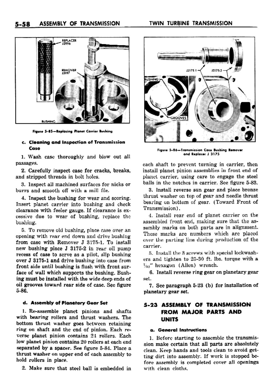 1959 Buick Chassis Service Manual - Automatic Transmission Page 58 of 229